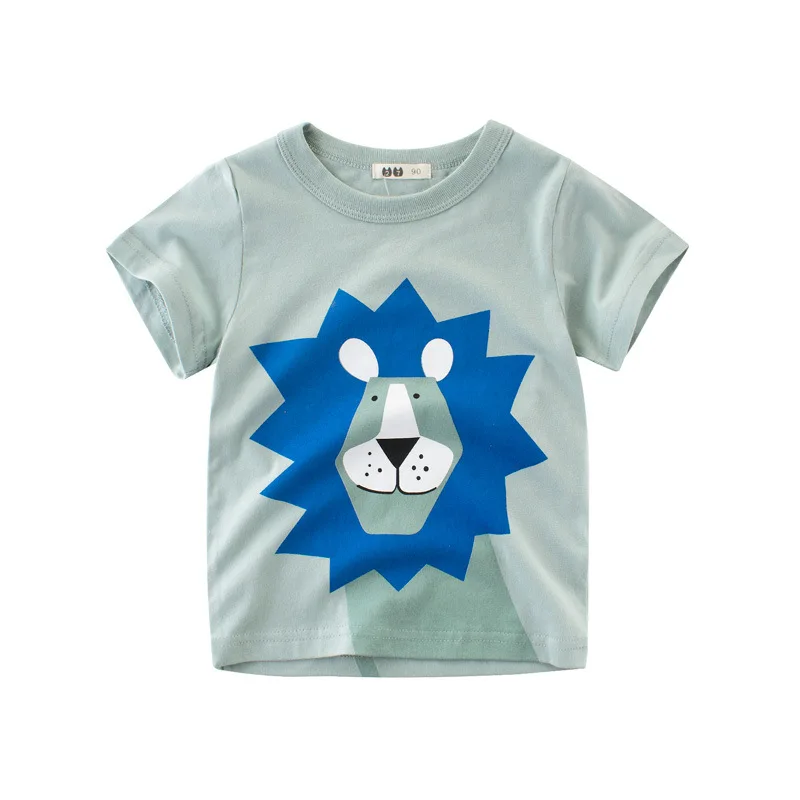 2019 Summer Children's Wear New Products T-shirts Boys Clothes Fashion Cotton Unisex Cartoon Active Novelty | Детская одежда и