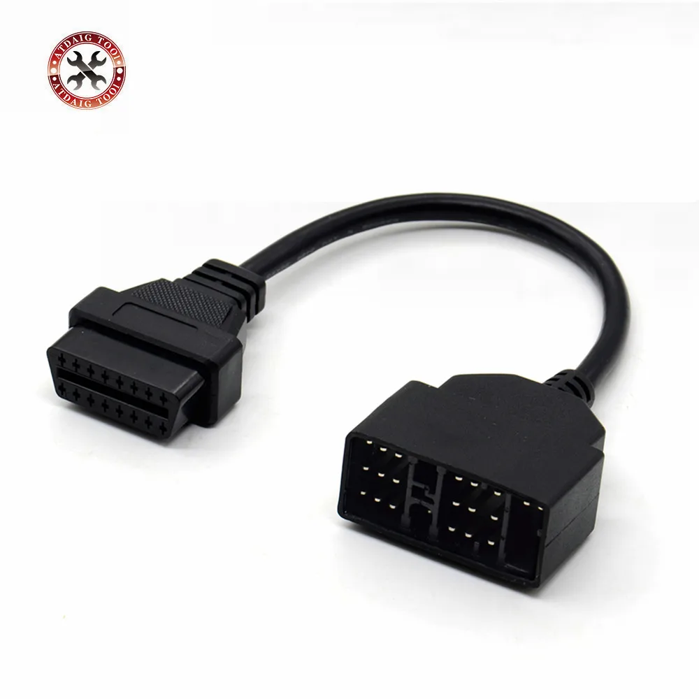 OBD OBD2 диагностический разъем 22 Pin до 16 для Toyota 22PIN OBDII кабель адаптер передачи 22Pin