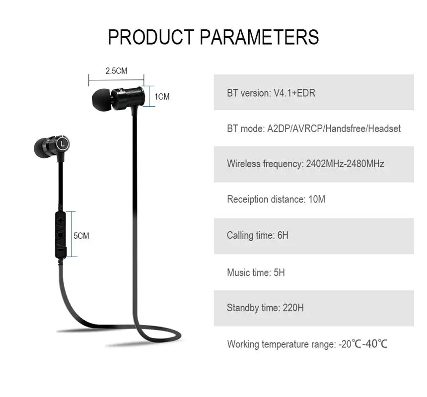 Беспроводные наушники Bluetooth оригинал SOWAK S3 Fone de ouvido для телефона auricular bluetooth 4 1