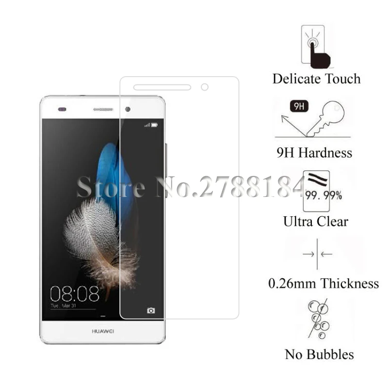 2 шт 0,26 мм 9H Премиум Закаленное стекло для huawei P8 Lite P8lite защитная пленка, стекло для huawei P8 Lite