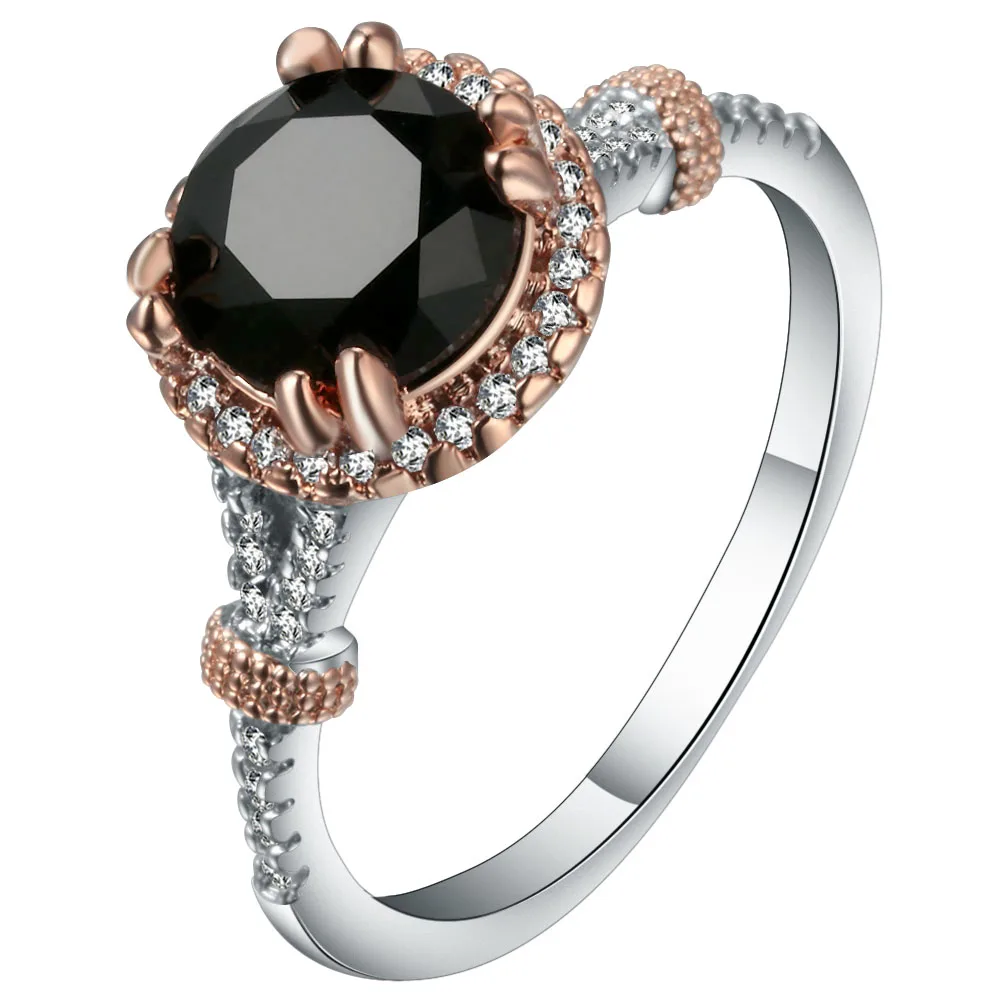 Hainon горячее Серебряное кольцо для женщин обручальное Заполненные ювелирные