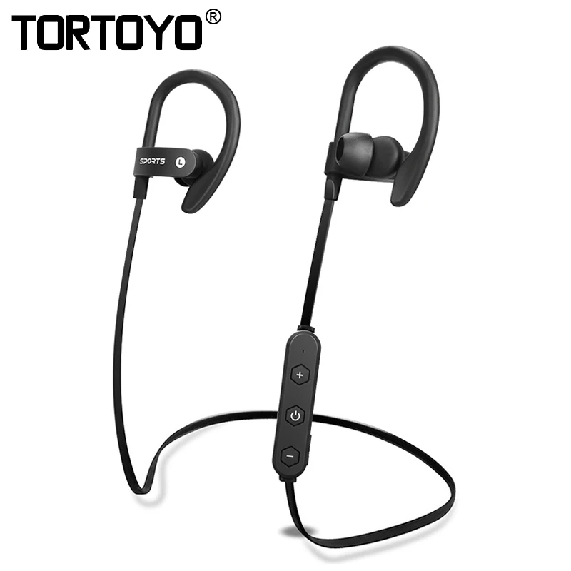 Спортивные Bluetooth наушники TORTOYO LY 15 беспроводные с креплением для ушей Бас гарнитура бега|Наушники и
