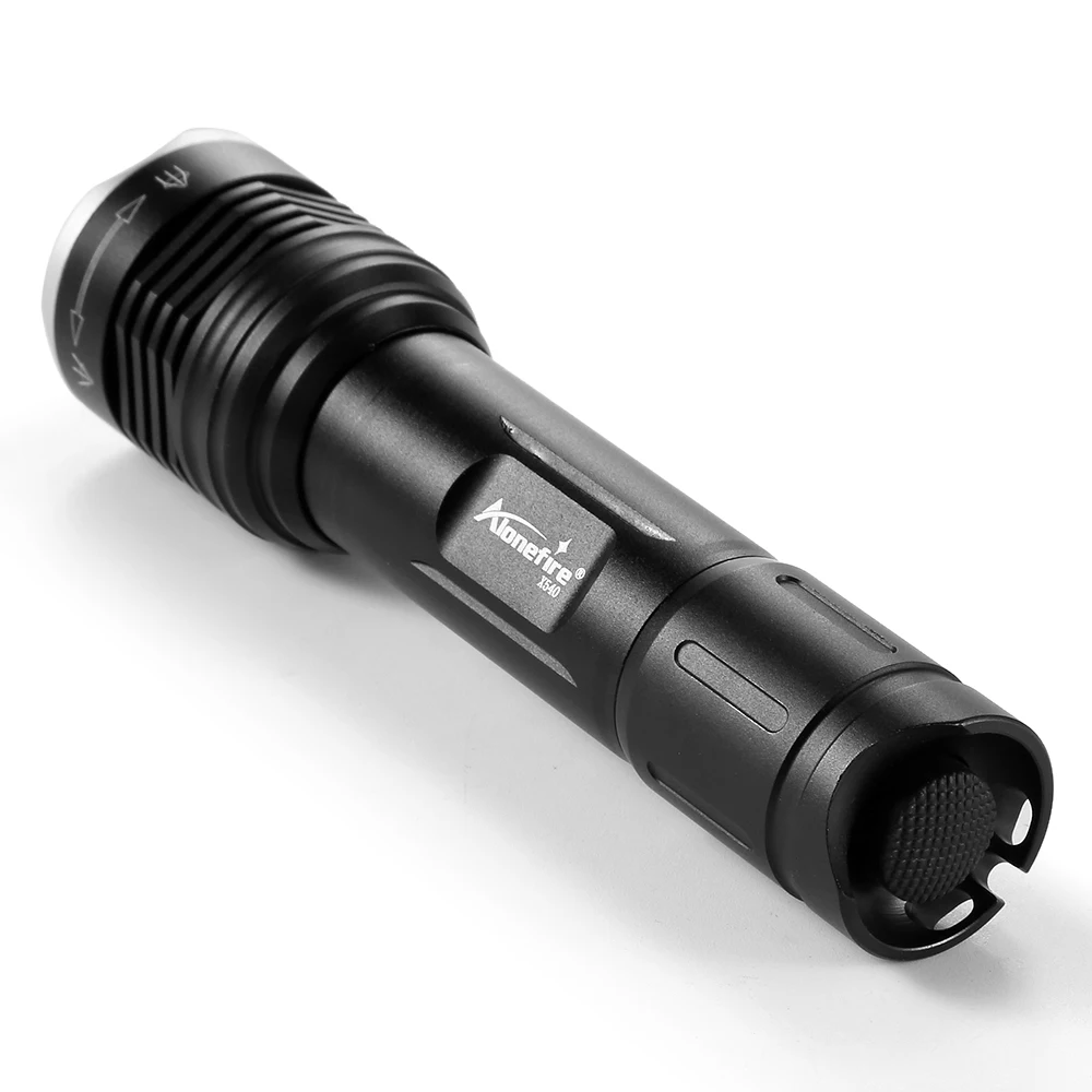 AloneFire X540 масштабируемый светодиодный фонарик ультра яркий XM L2 тактический фонарь