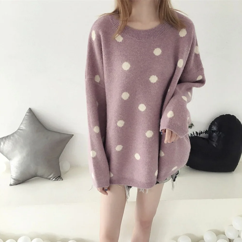 Park Point Pullover Sweater Female Spring And Autumn Loose Tide Wave Bottoming Shirt | Женская одежда