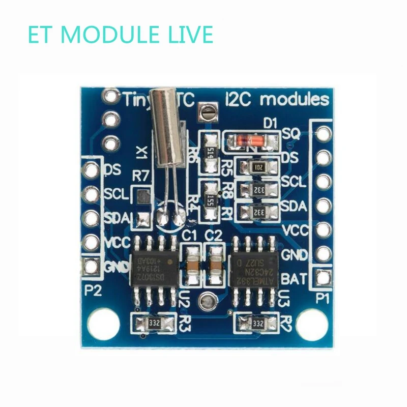 1 шт. Новое поступление AT24C32 Часы в реальном времени RTC I2C DS1307 модуль для AVR ARM PIC 51