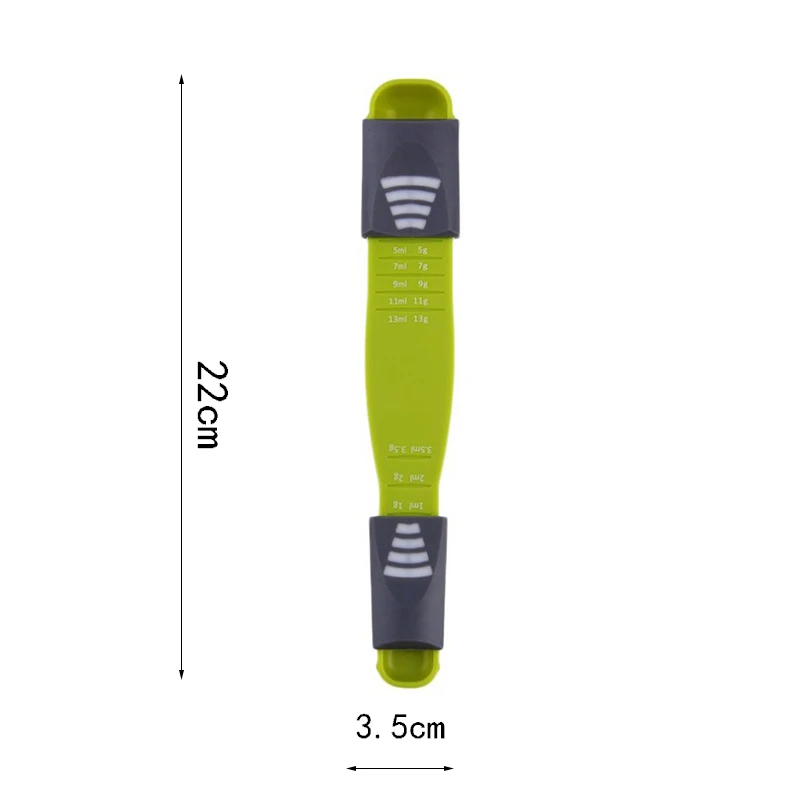 Plastic Eight Speed Scale Spoon Measuring Adjustable Quantitative Coffee Mik Kitchen Tools Gadgets | Дом и сад