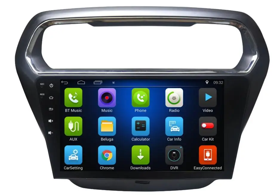 Бесплатная доставка Android 6.0 10.1 дюймовый автомобильный DVD GPS для Ford ЭСКОРТ 4-core