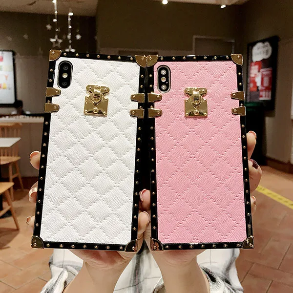 Selfan, роскошный кожаный чехол для телефона, задняя крышка для iPhone 6, 6s, 7, 8 Plus, чехлы с блестками, Fundas для iPhone X, XS, XR, MAX, eye Trunk Coque