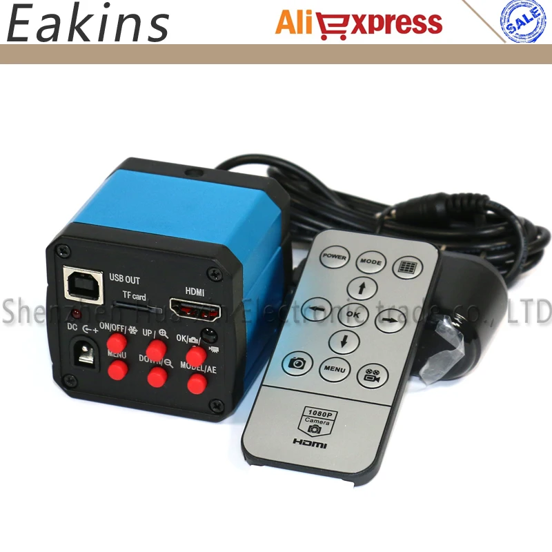 21MP HDMI HD USB цифровой промышленный видеомикроскоп набор камер + большая подставка