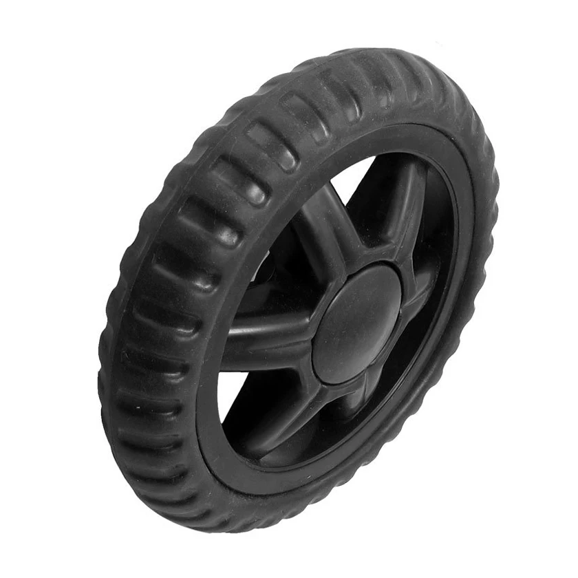 

Rubber Hot Wheel Travelling Luggage Cart - Black (2 Pieces)