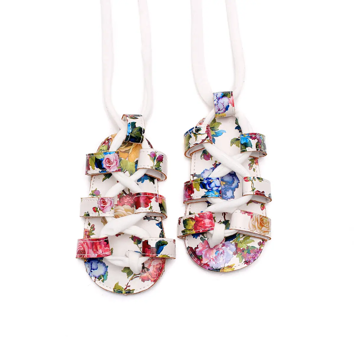 New Summer Fashion Baby Girls Sandals Fringe Shoes Toddler Infants Lace-up Floral | Мать и ребенок