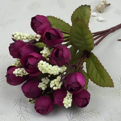 

Искусственные розы Celadon, 15 штук