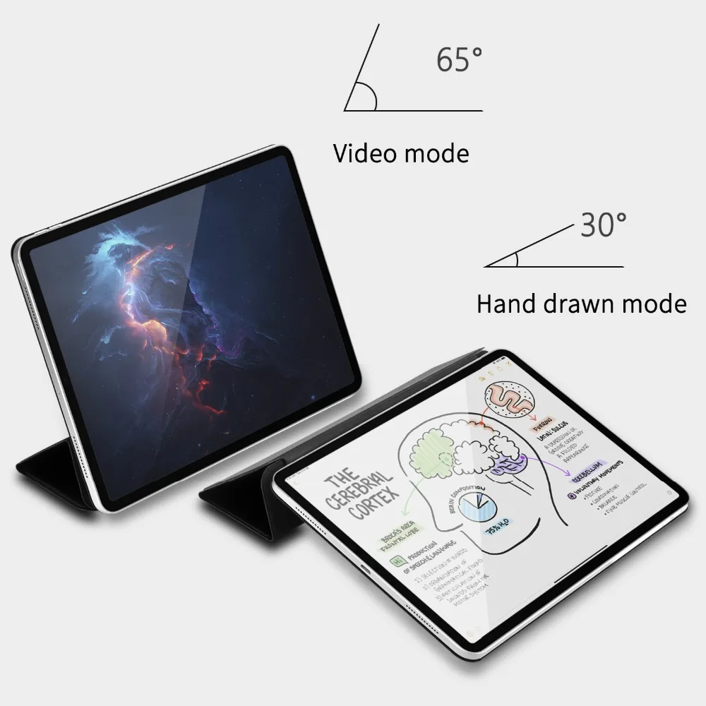 Tendway для iPad Pro 11 Чехол 12 9 2018 Funda Магнитный ультра тонкий чехол смарт-телефона