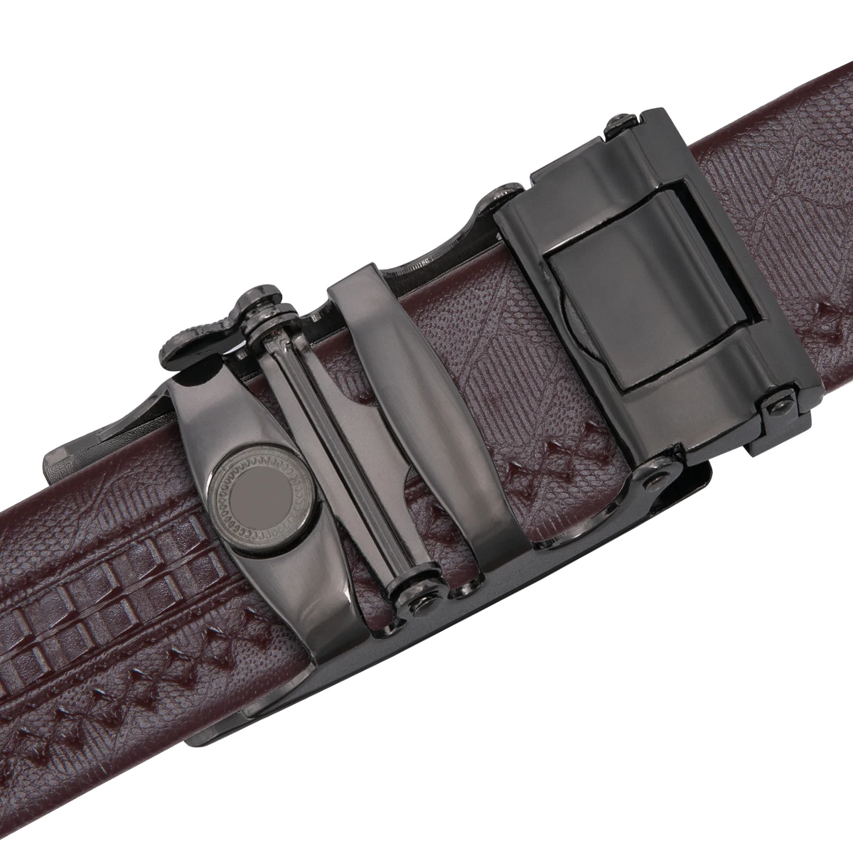 

DiBanGu Men's Genuine Leather Belt New Designer Belts Men Luxury Strap Male Waistband Fashion Vintage Buckle Belt DK-0026