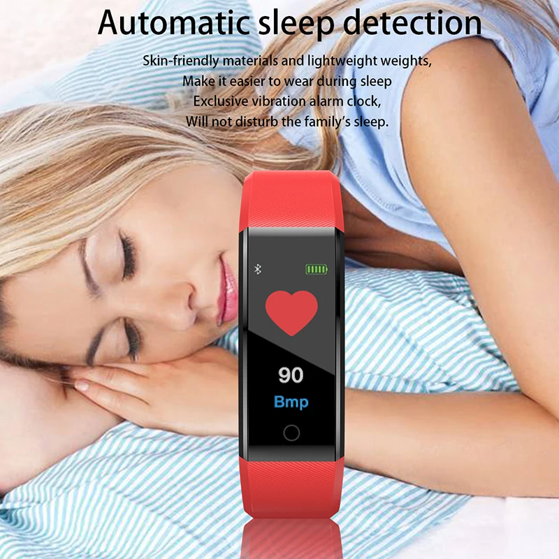 Умный браслет B05 Cicret Watch с монитором сердечного ритма, пульсометром, отслеживанием спортивного здоровья и фитнес-трекером для IOS и Android.
