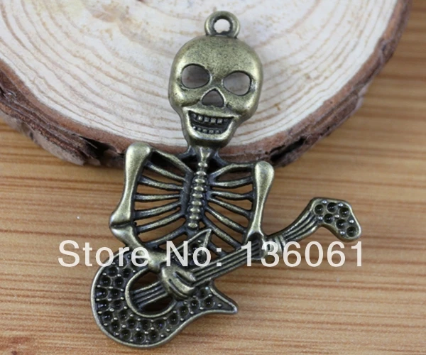 Винтажные бронзовые готические подвески 10 шт. для браслета ожерелья модные