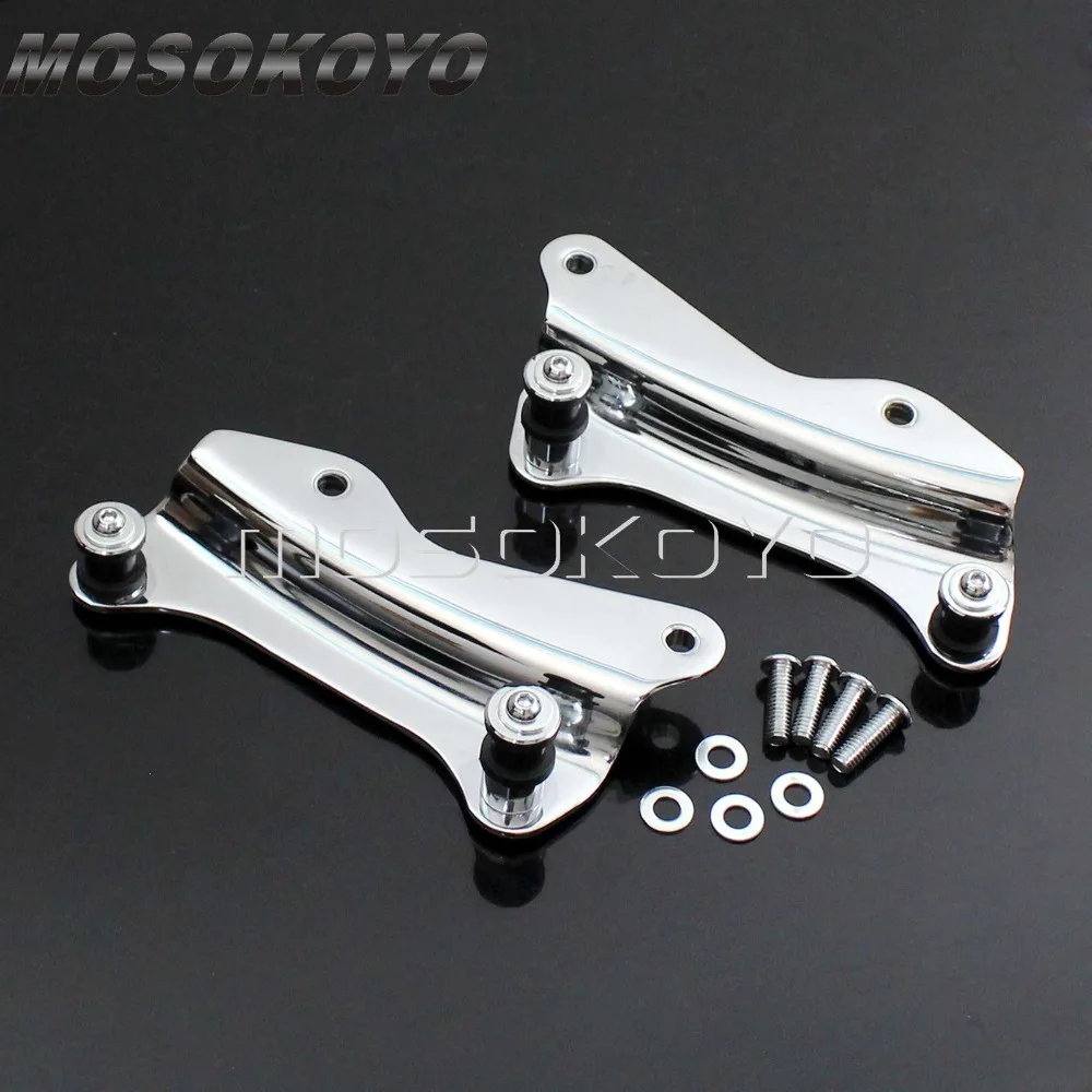 

2014-2017 4 point docking hardware kit detachable backrest mounting hardware for Harley Touring Road King Street Glide FLHR