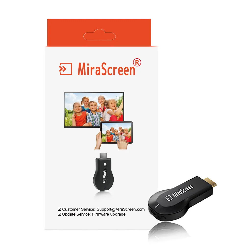 100 Pcs Wholesale Price Wireless Dongle TV Stick HDMI Mirascreen 2.4G Wifi Receiver Support iOS Android Arplay Miracast | Электроника