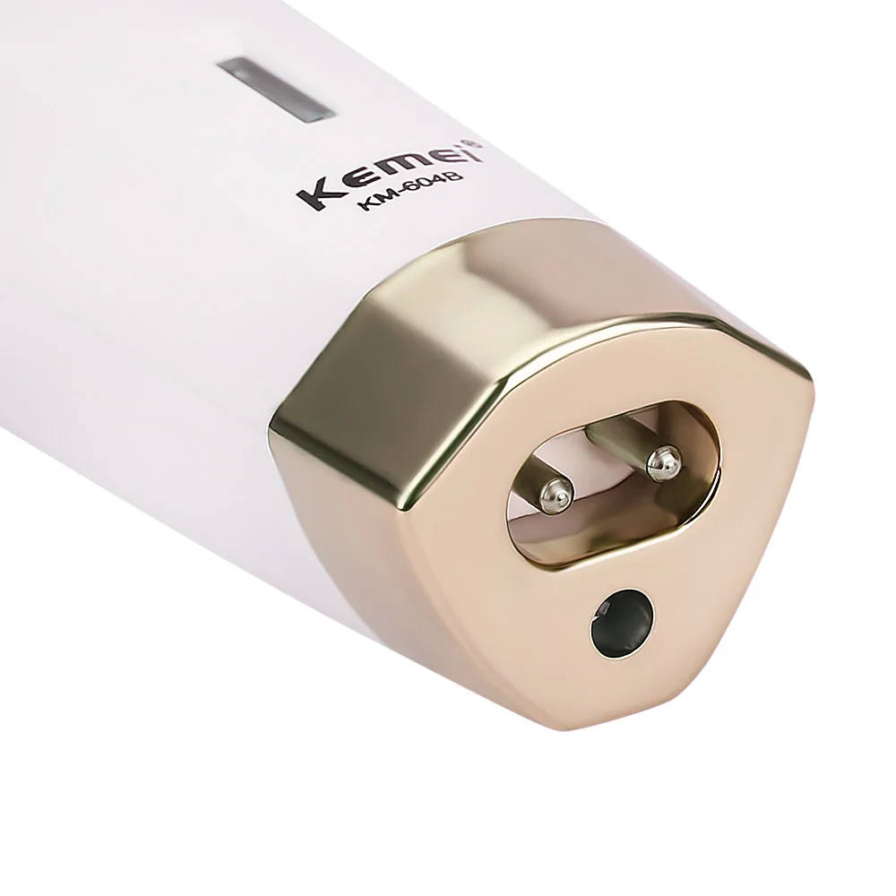 Kemei KM 604B профессиональный сухой двойного назначения электробритва