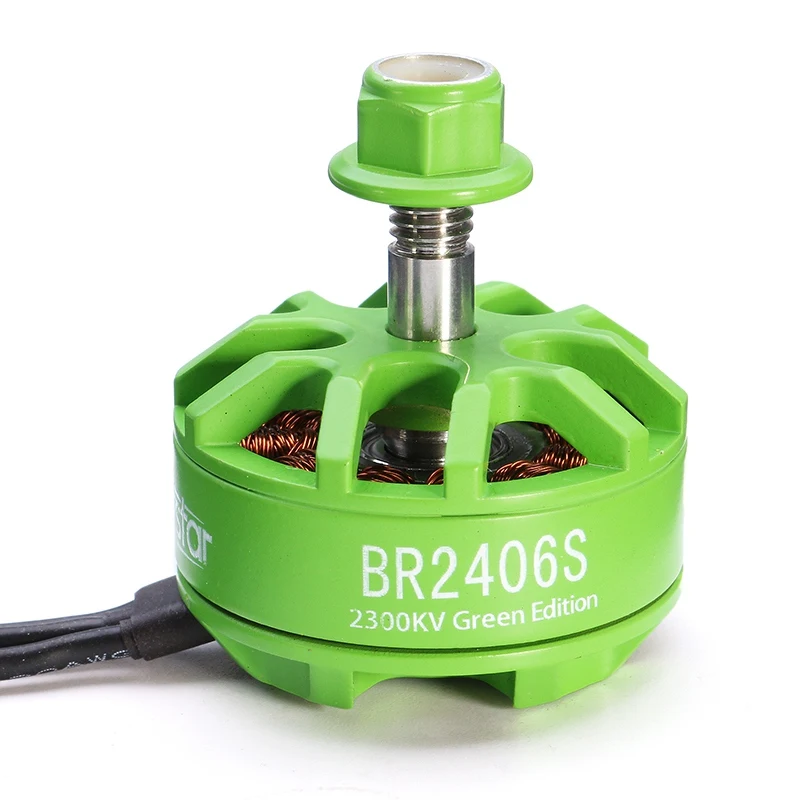 Racerstar 2406 BR2406S для Fire Green Edition 2300KV 2 5S бесщеточный двигатель X220 250 280 300 RC Quadcopter 4 в 1 ESC DIY