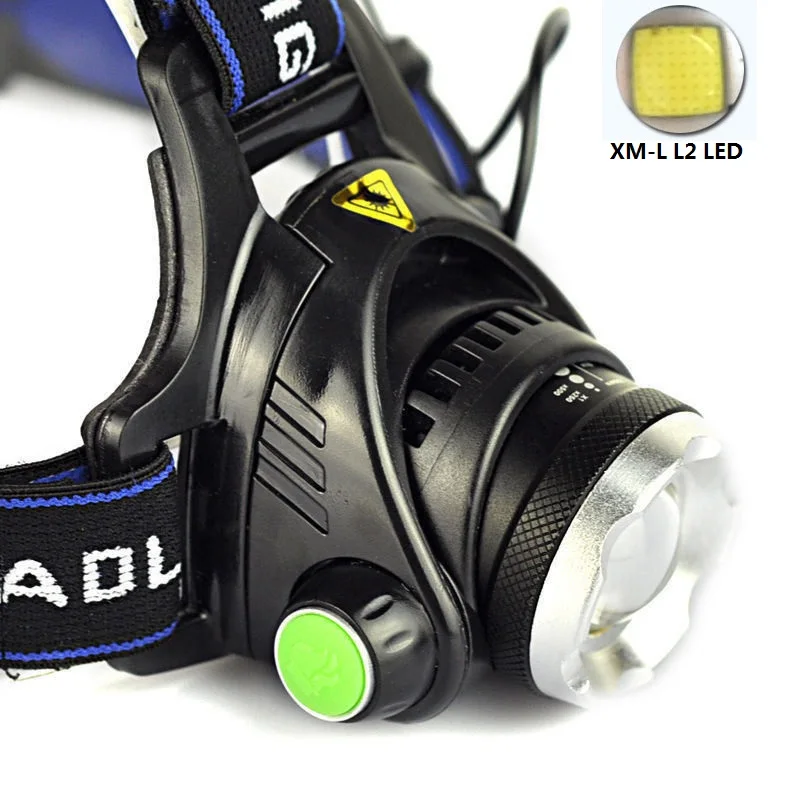 Лучший 3800LM CREE XM-L L2 Светодиодные Фары Масштабируемые Головной Свет