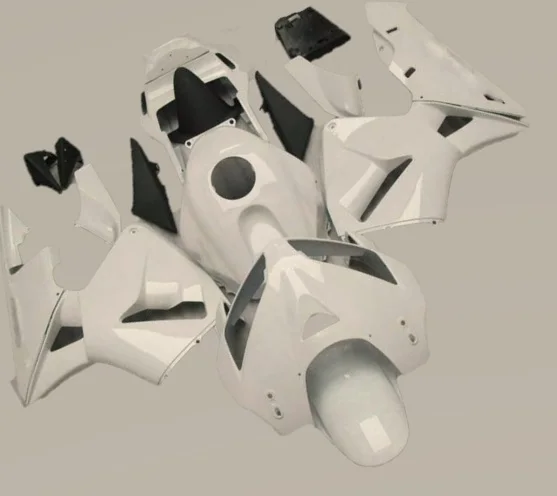 

L36-new white black fairing kits for CBR600RR 03 04 F5 CBR 600RR 03-04 CBR600 RR 2003 2004 silver black fairings