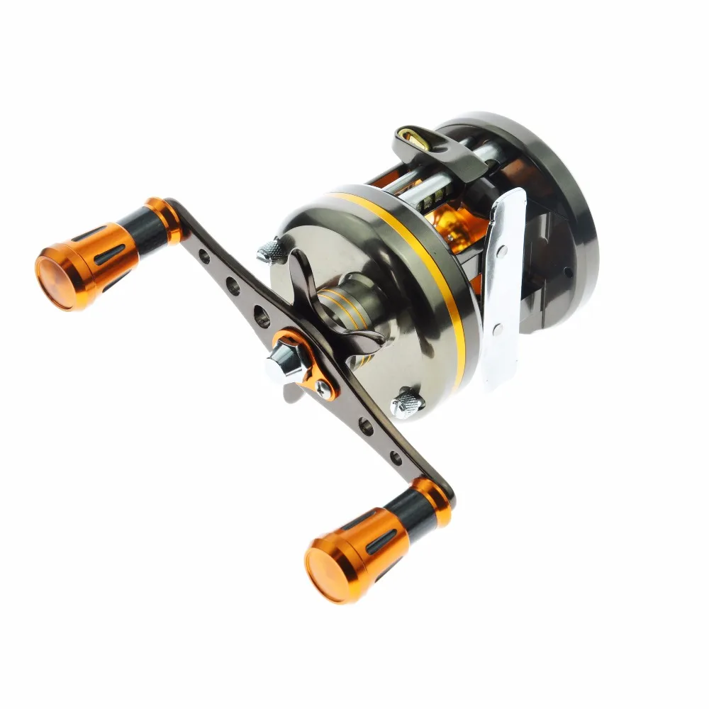 JEKOSEN Full Metal Casting Drum Reel Boat Trolling Baitcasting Fishing GS5000 8BB+1RB Bearing 5.1:1Gear Ratio | Спорт и развлечения