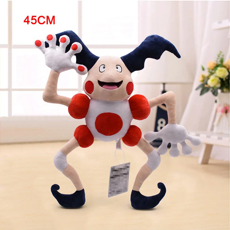 Mr Mime 14-45cm New Arrival Cute Charizard Pikachu Aipom Lucario Tyranitar Furret Soft Plush Dolls Toys for Children Christmas Gift - Цвет: Mr Mime