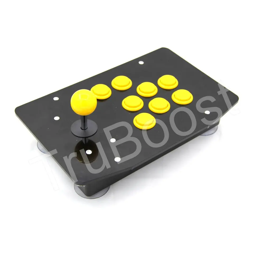 RAC J500S полностью настраиваемый акриловый ПК компьютер аркадные игры USB Джойстик