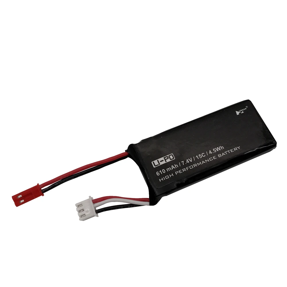Оригинальный Hubsan X4 H502S H502E 7 4 V 610mAh литий-полимерный аккумулятор 15C 4.5WH батарея с usb