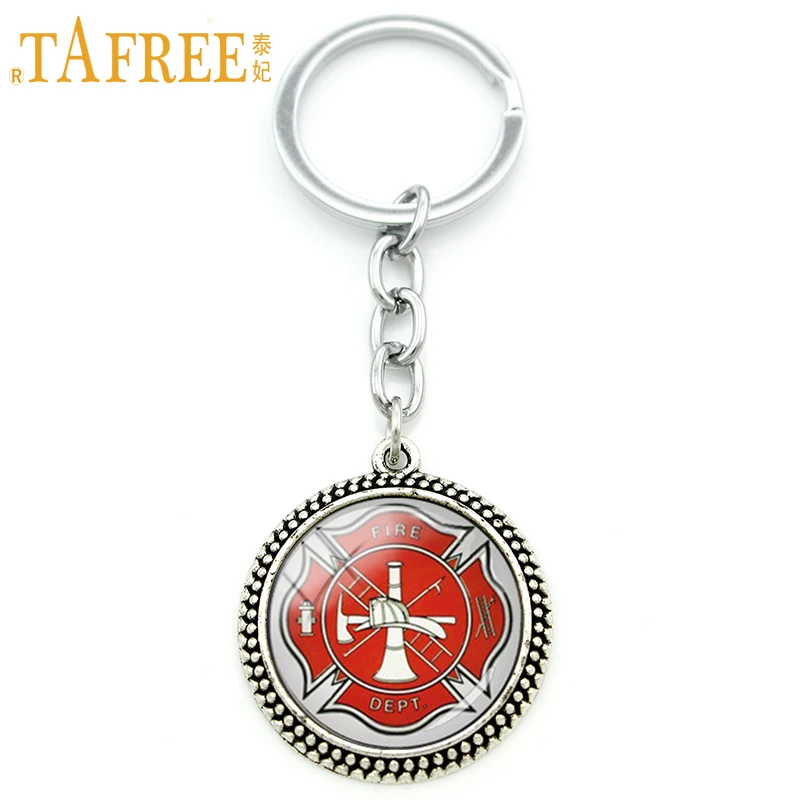 TAFREE Новое поступление дружба ювелирные изделия брелок красный пожарный