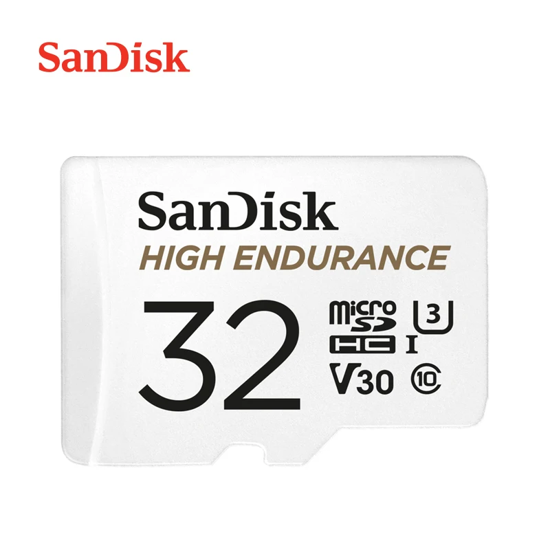 Карта памяти SanDisk TF 32 ГБ карта MicroSD высокой прочности для домашнего наблюдения