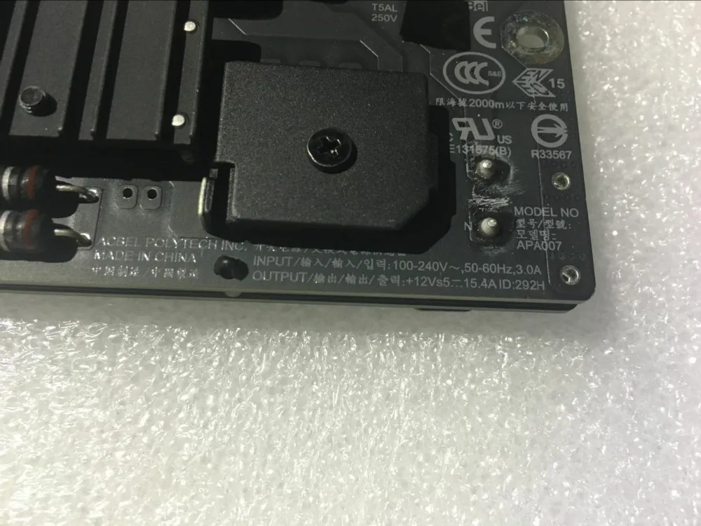 Бесплатная доставка 100% новая оригинальная плата питания APA007 ADP 185BFT для apple imac A1418 21