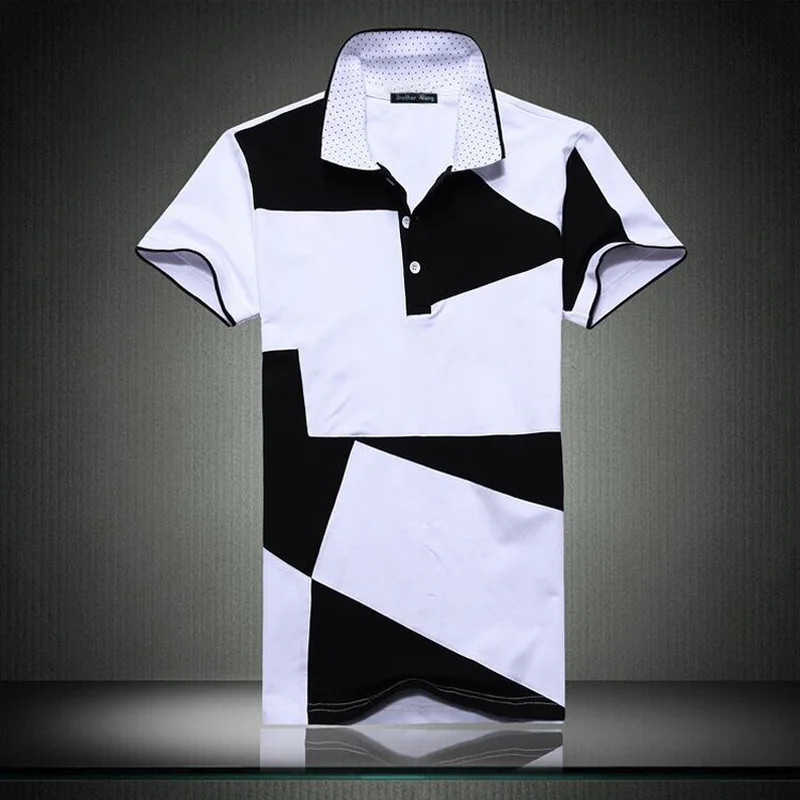 Повседневная мужская рубашка поло летняя модная Новая тонкая мода Ropa Para Hombre