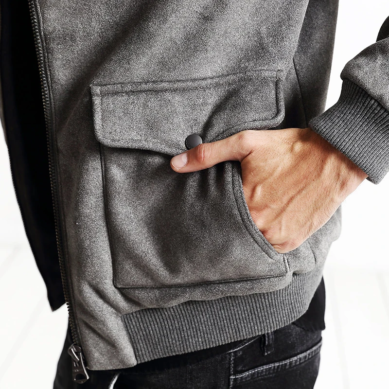 SIMWOOD 2019 новая осенне зимняя куртка бомбер мужская модная повседневная брендовая