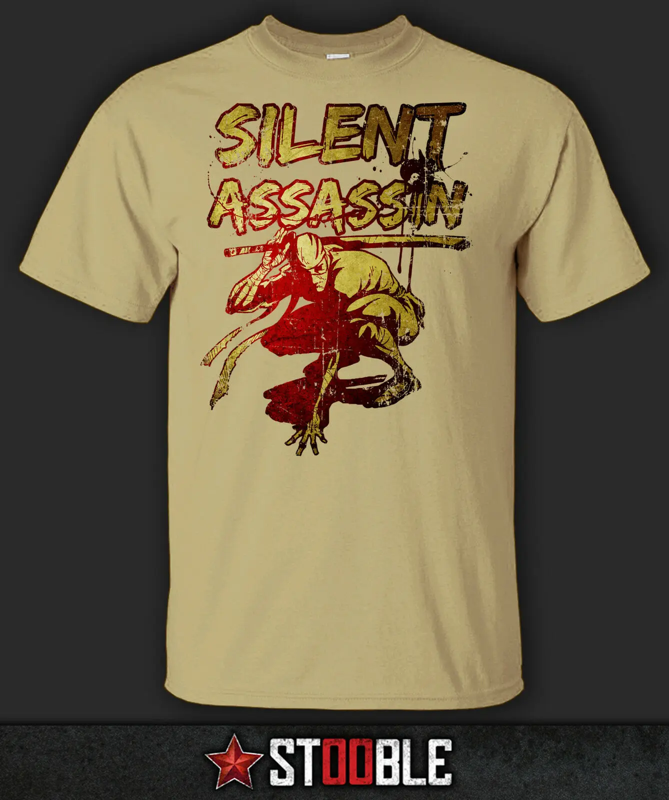 Ninja бесшумный Футболка &quotассасин&quot новинка уникальный дизайн топы летние