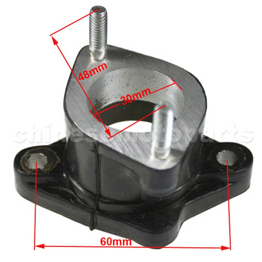 Выхлопная труба для мотоцикла GOOFIT 30 мм подходит CG 200 250cc ATV Dirty Bike & Go Kart P091 022|intake
