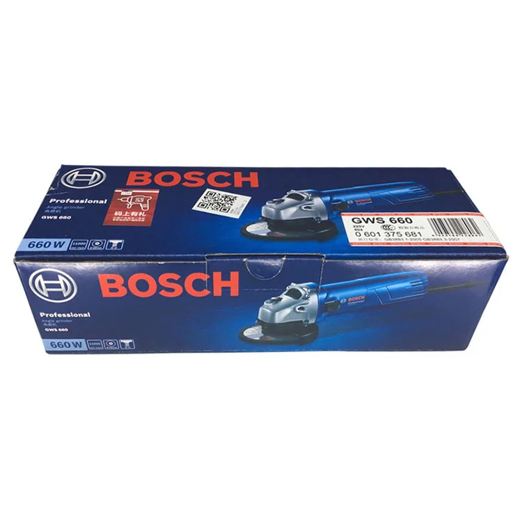 Bosch модернизированная угловая мельница GWS660 многофункциональная мелкая резка