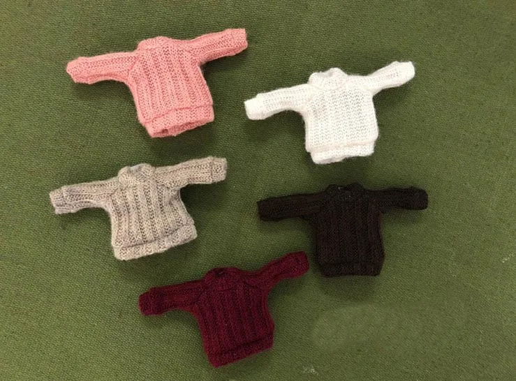 

Свитер для кукол Obitsu11 2019, кукольный свитер, доступен для кукол cu-Pocket OB11, 1/12