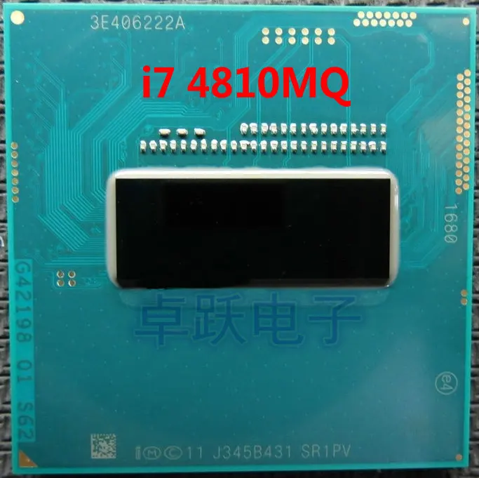 Оригинальный процессор Intel Core i7 4810MQ SR1PV i7-4810MQ 2 8 ГГц-3 ГГц L3 = 6M четырехъядерный |