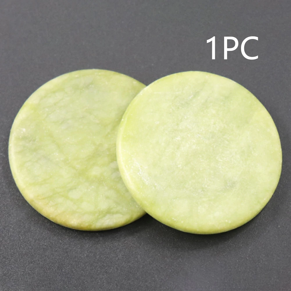 Многоразовый камень маленький круглый нефритовый держатель поддон инструменты