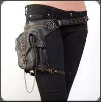 multifunctional military vintage man woman waist pack weapons and ride leg bag of waterproof drop utility thigh pouch