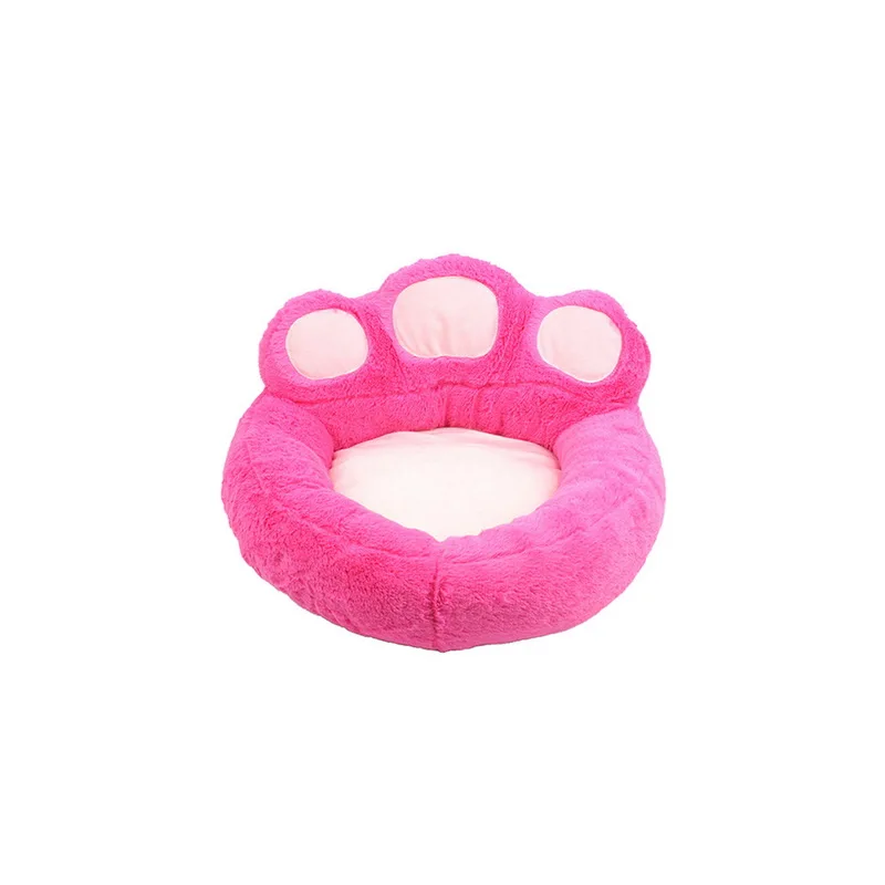 Pink Hoomall корзины для собак осенне-зимняя Конура для кошек, щенков, домашних животных, кровать для собак, теплая хлопковая мягкая кровать для собак и диванное гнездо, Прямая поставка - Цвет: Pink