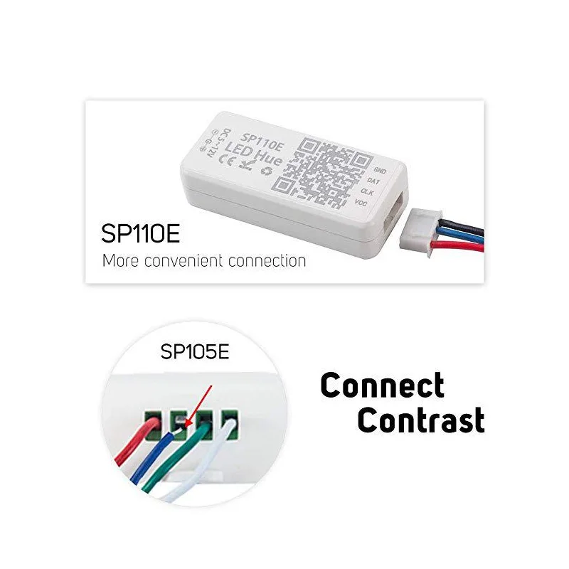 DC5V 24V SP105E Bluetooth WS2811 WS2812B светодиодный контроллер SP108E SK6812 RGB/RGBW APA102 SP110E WS2801 пикселей