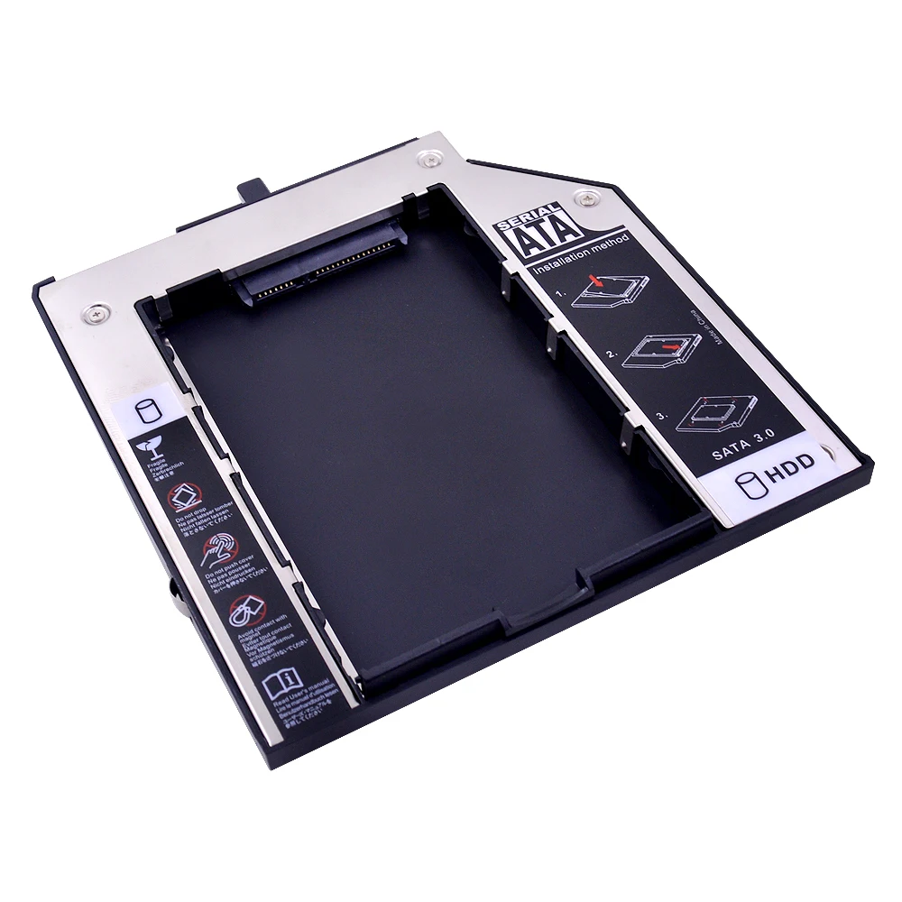 CHIPAL 2nd HDD Caddy 9 5 мм SATA 3 0 для 2 &quot2T SSD чехол Корпус жесткого диска Lenovo ThinkPad T400 T500 W500 T410