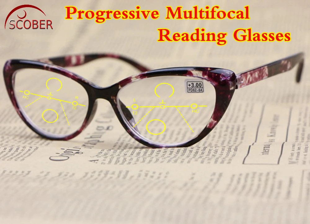 Очки для прогрессивного чтения Gafas De Lectura кошачий глаз винтажные классические
