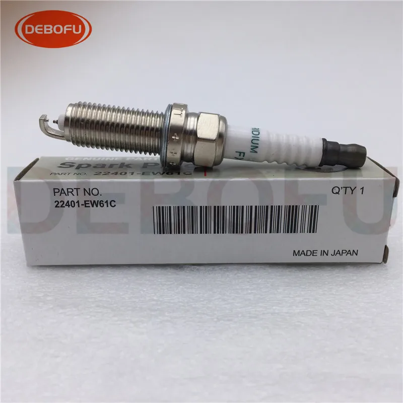 100 шт./лот OEM 22401 EW61C FXE22HR11 двойной иридиевая Свеча зажигания для Nissan Infiniti 3.5L V6 FXE22HR