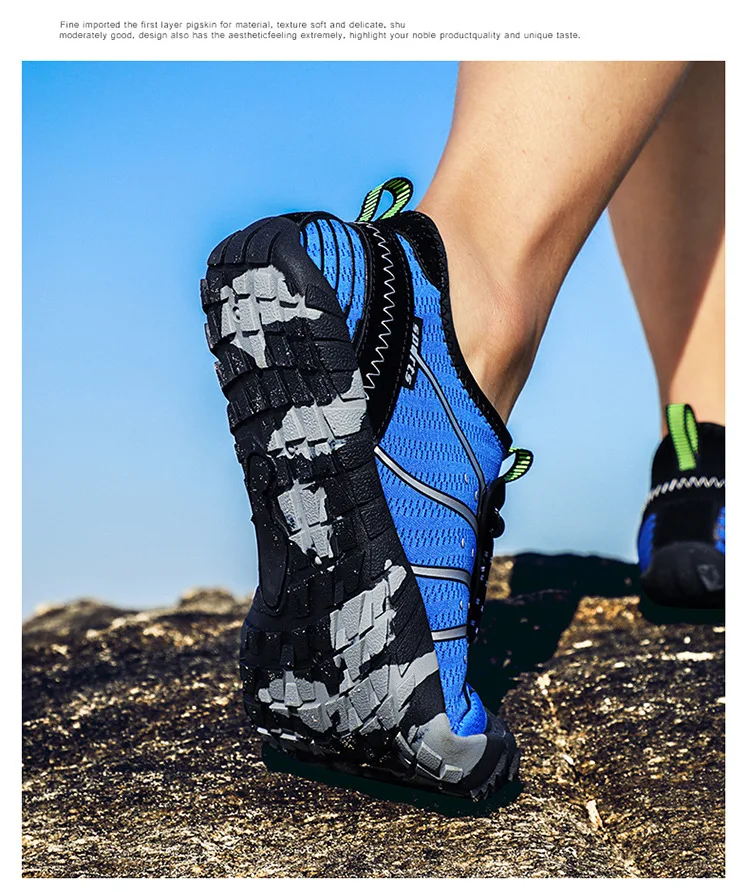Мужская и Мужская Уличная пляжная обувь с пятью пальцами zapatos mujer Весна г. быстросохнущая резиновая мужская обувь на шнуровке