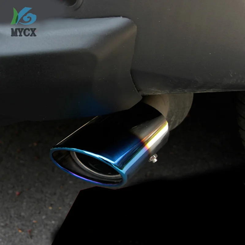Хромированные выхлопные трубы для Toyota Rav4 2006 2007 2008 2009 2010 2011 2012 | Автомобили и