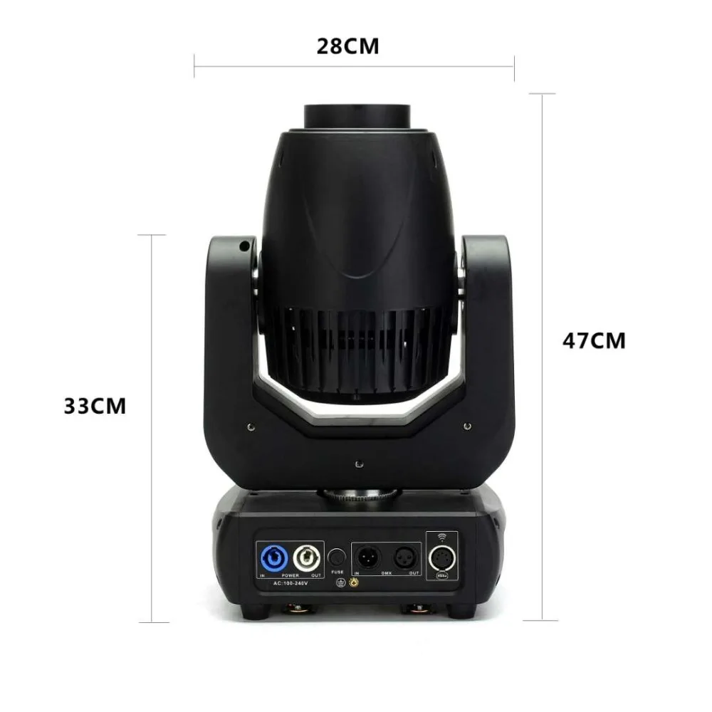 Светодиодный прожектор DMX512 для сцены театра дискотеки диджея сценического